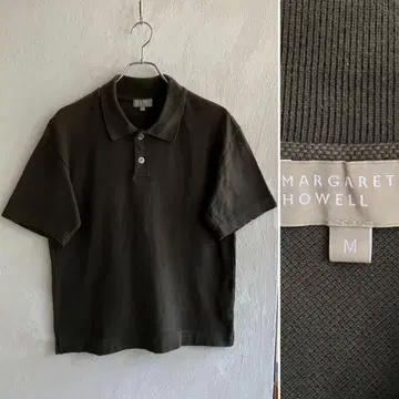 22SS Margaret Howell 피케 셔츠 M 마가렛 호웰