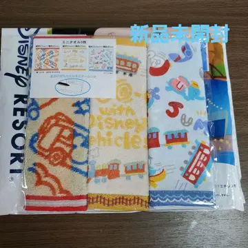 미개봉 새상품 디즈니 미니 타월 3장 세트