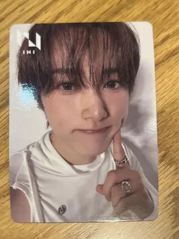 오자키 타쿠미 매장 트레이딩 카드 INI hmv 타워 레코드 플라이어