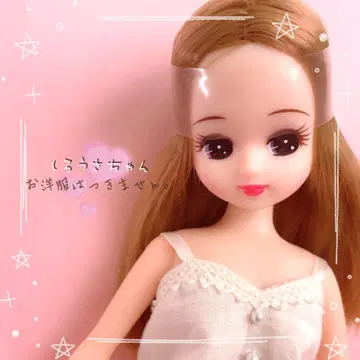 리카짱 단종 레어 찰랑찰랑 센터 가르마 헤어 본체