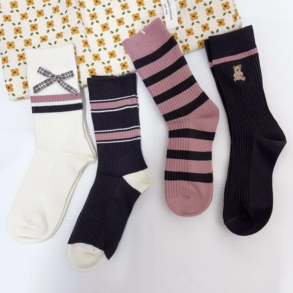 Fashion Socks, Set of 4