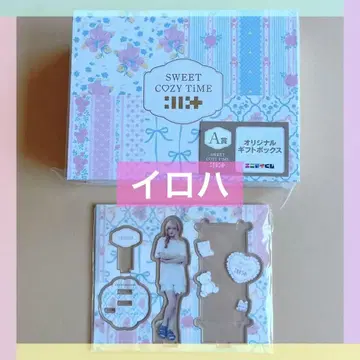 ILLIT 복권 이로하 A상 오리지널 기프트 박스 아크릴 스탠드