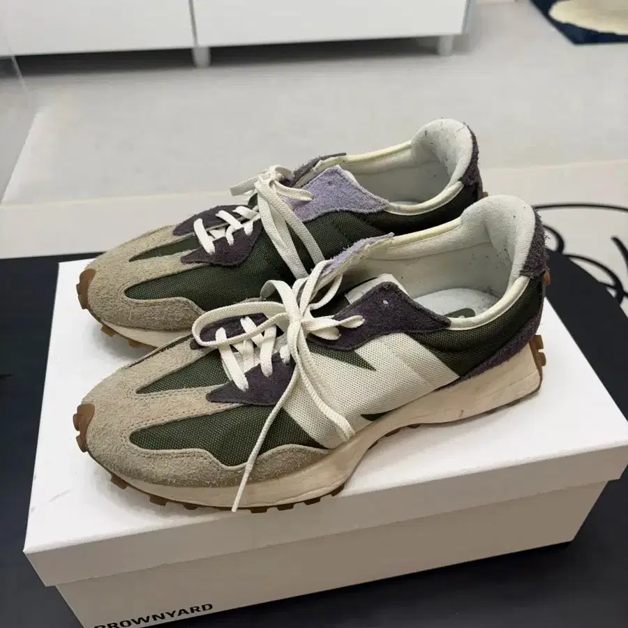 Environmentally Friendly New Balance Undyed 327 New Balance Eco