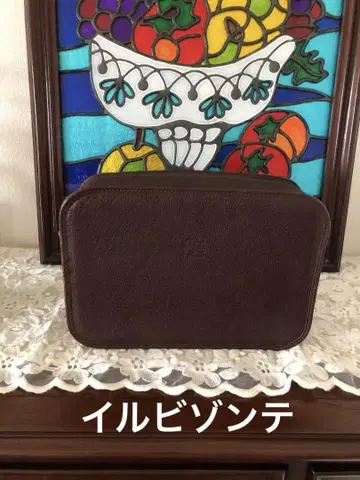 일비종떼 박스형 숄더백