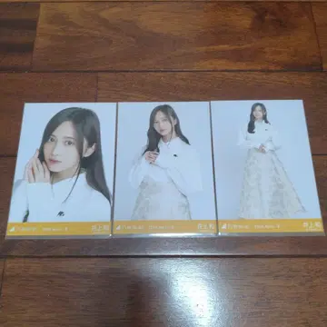 노기자카46 브로마이드 화이트 셔츠 이노우에 카즈 컴프