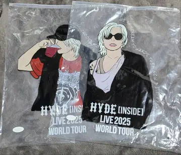 HYDE INSIDE LIVE 2025 지퍼 봉투 2매