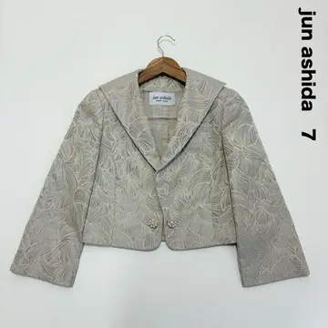 jun ashida 준 아시다 비쥬 엠보싱 숏 자켓 7호