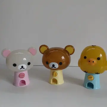 집에서 가샤폰 리락쿠마 캡슐 토이 3개 세트