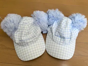 NAKAYO SHI CLUB 깅엄 체크 캡 디즈니랜드