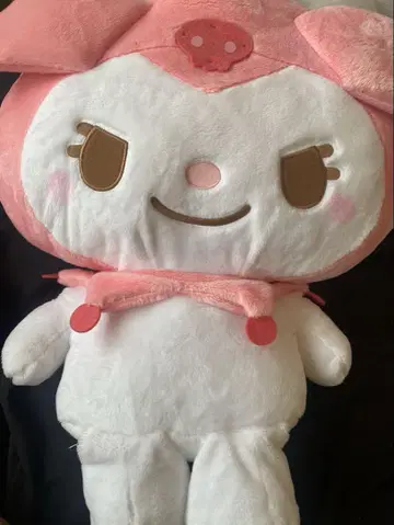 쿠로미 봉제 인형 핑크 빅 사이즈