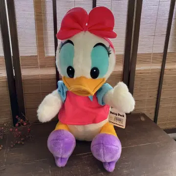 데이지 덕 봉제 인형 디즈니랜드 구매품 레트로