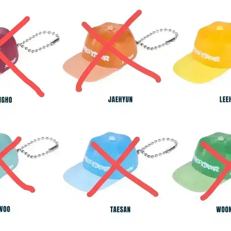 アイドル BOYNEXTDOOR BALL CAP KEY CHARM BOYNEXTDOOR BALL CAP KEY CHARM アイドル