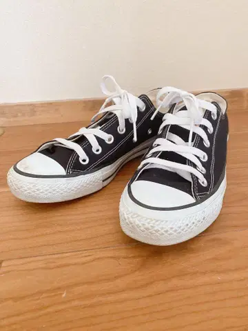 CONVERSE ALL STAR 블랙 스니커즈