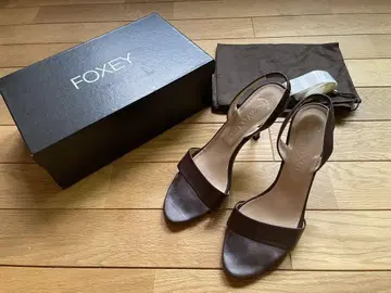FOXEY/브라운 샌들/37.0