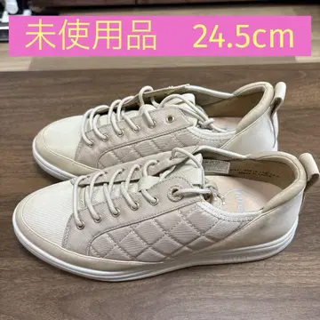 fitfit 핏핏 소프트 퀼트 스니커즈 핑크 베이지 24.5cm