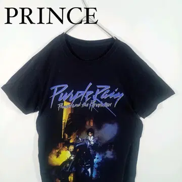 PRINCE Purple Rain 티셔츠 프린스 락 S
