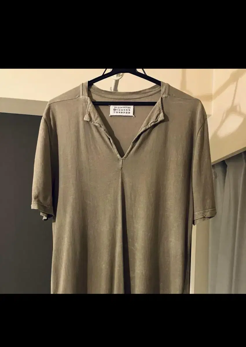 Maison Margiela Skipper Neck Short Sleeve T-shirt