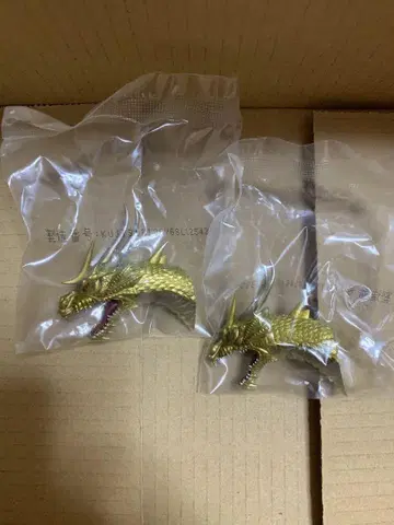 고질라 제일복권 몬스터 헤드 마그넷 킹기도라 2개 세트