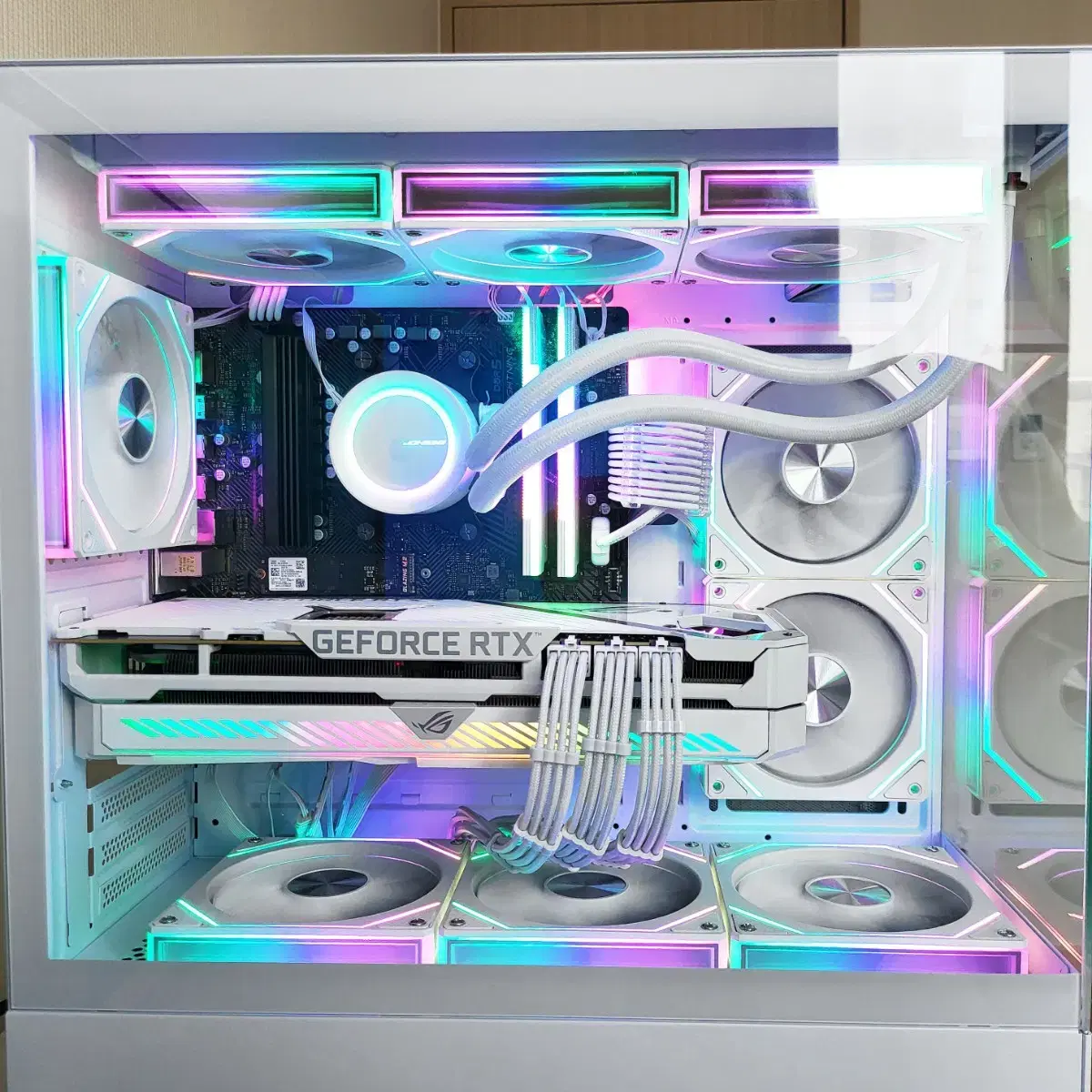Nzxt Rog Strix 3080 Build Pc Build Using Two Different Graphics 