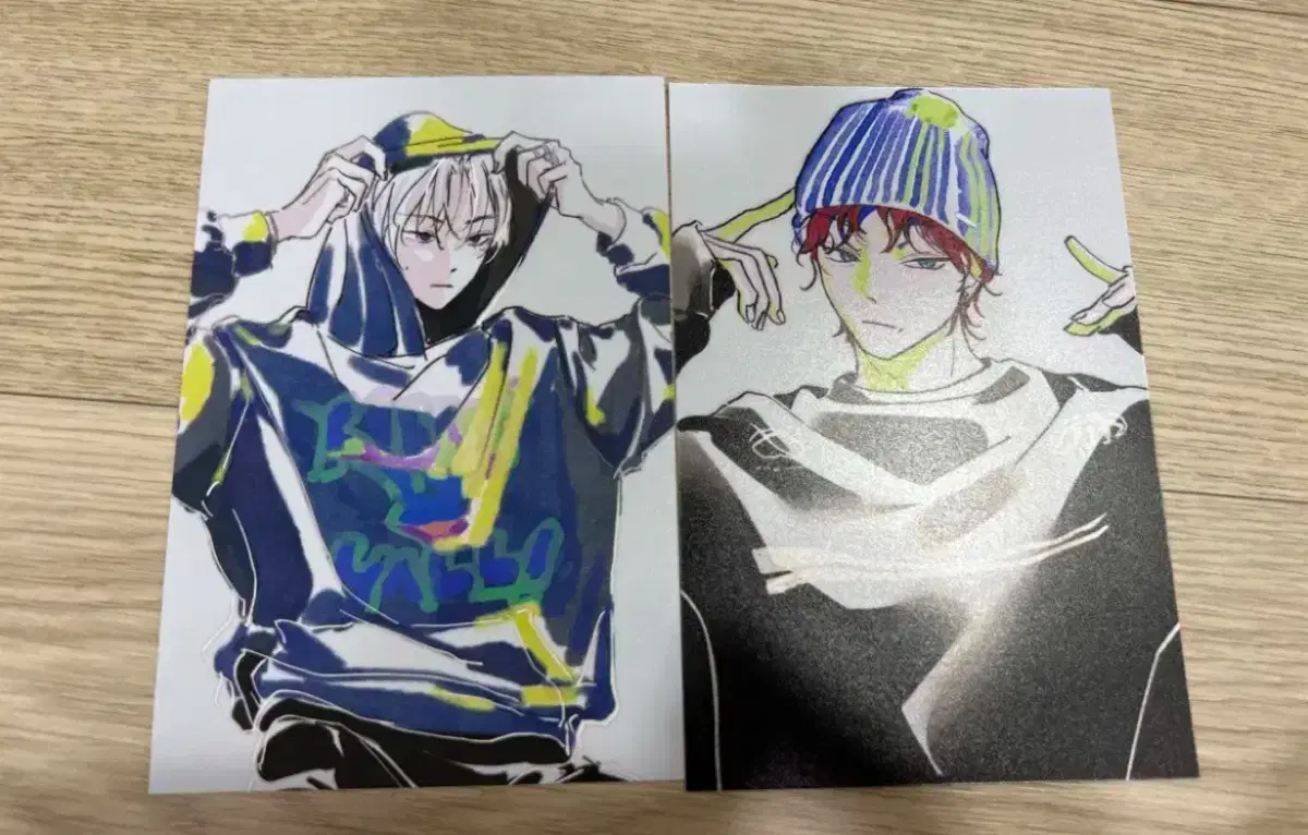 Today Only/ Debuting or Die Kim Raebin Cha Yujin Postcard