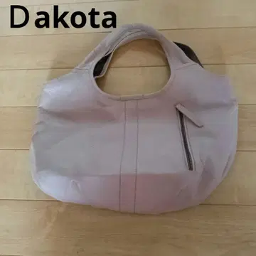 Dakota 다코타 옅은 핑크 핸드백 포켓 부착