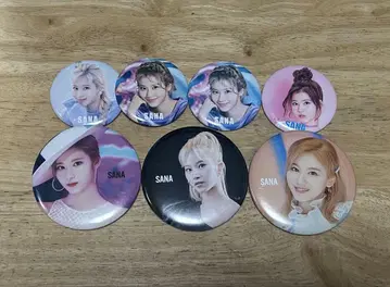 twice 사나 캔뱃지 세트
