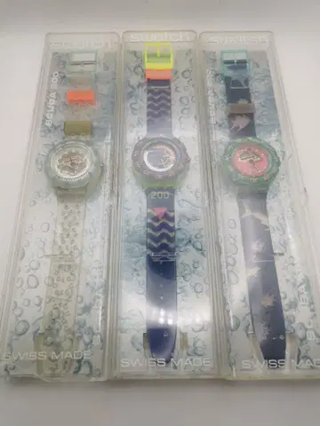 스와치 Swatch 완동품 SCUBA200 3권