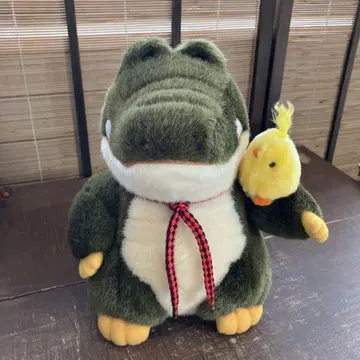 세키구치 와니 봉제 인형 병아리 안녕하세요 쇼와 레트로