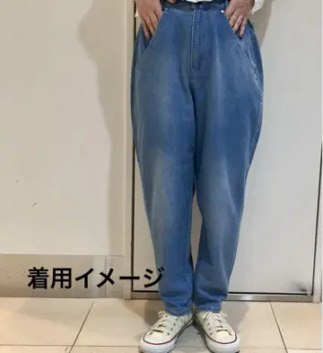 [ANTGAUGE] 안토 게이지 루즈 테이퍼드 살루 청바지