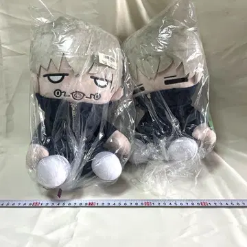주술회전 BIG 봉제 인형 유루 얼굴 ver. 이누마키 토게 2개 세트