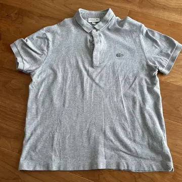 LACOSTE REGULAR FIT 피케 셔츠 블랙 M 사이즈