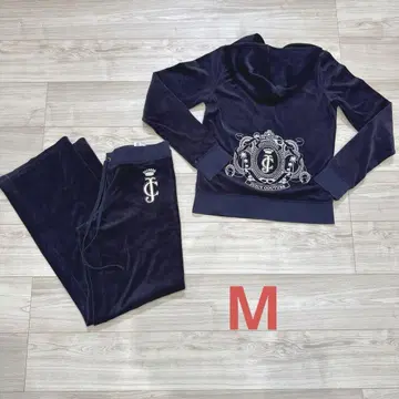 juicy couture 여성용 셋업 긴팔 롱 바지 M 사이즈
