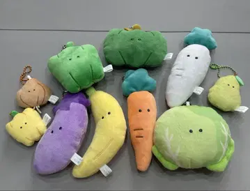[익명 배송] 똘망똘망 눈망울의 야채 가게 10 종류