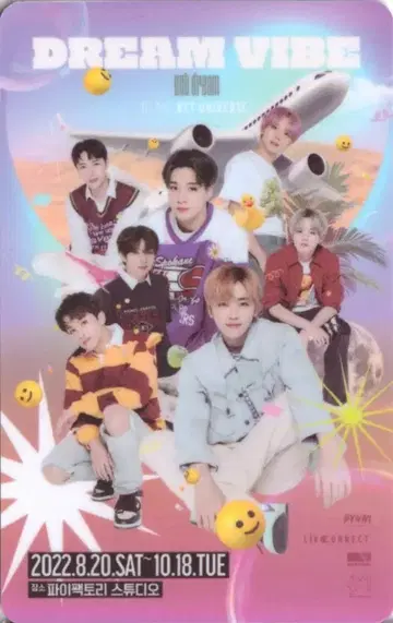 NCT DREAM 입장 티켓 집합 DREAM VIBE