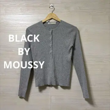 BLACK BY MOUSSY washable henry neck tops