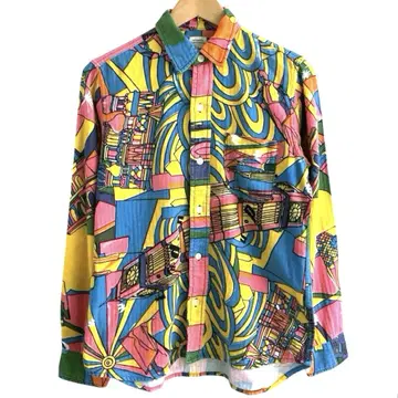 TIGRE BROCANTE 티그르 브로칸테 올 패턴 긴팔 셔츠 M