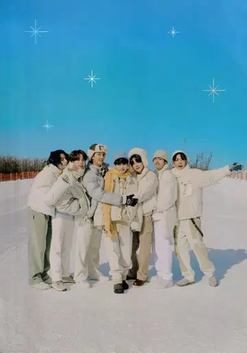 BTS 2021 WINTER PACKAGE BTS 스티커