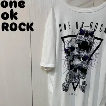 ONE OK ROCK 티셔츠 화이트