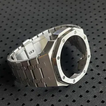 오크 GA-2100 커스텀 스테인리스 소재 케이스 & 팔찌