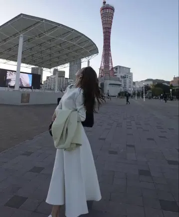 고베 레터스 reina 콜라보 롱 원피스