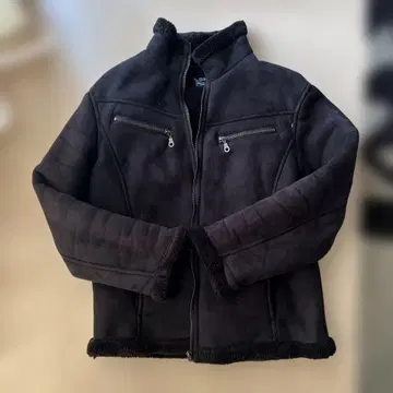 Navy 플리스풍 자켓 M사이즈 블랙