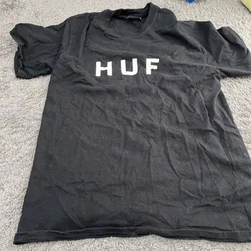 HUF 반팔 티셔츠 M 블랙