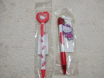 산리오 키티 볼펜 퓨로랜드 한정판