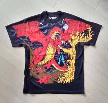 DRAGON&KNIGHT LIQUID BLUE 리퀴드 블루 티셔츠