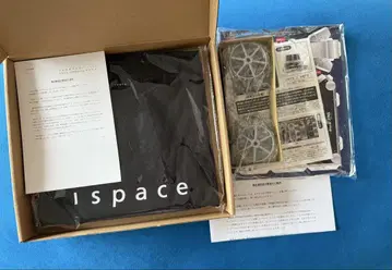 ispace 주주 특전 티셔츠와 로버 페이퍼 크래프트