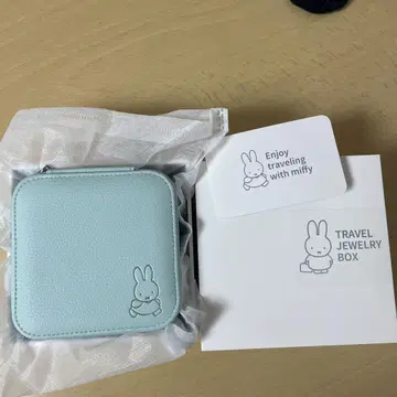 miffy 여행용 쥬얼리 박스 새상품 쥬얼리 박스 민트 M 사이즈