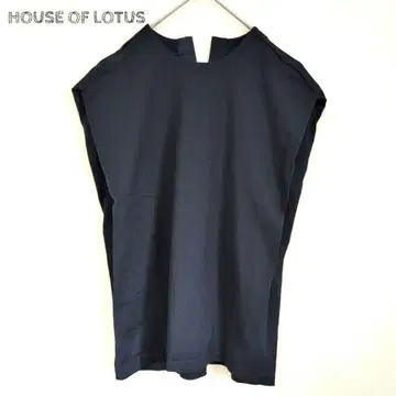 HOUSE OF LOTUS 프렌치 슬리브 슬리브리스 코튼 100%