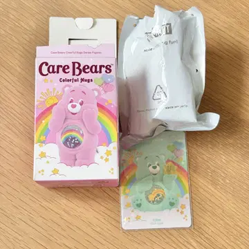 POP MART Colorful Hugs Wish Bear 케어베어