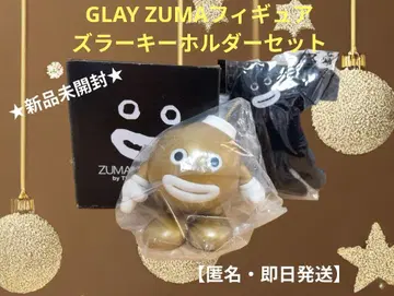 미개봉 새상품 GLAY 굿즈 ZUMA 골드 컬러 피규어 & 즈라 키링