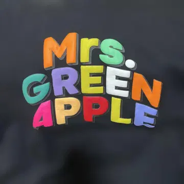 Mrs. GREEN APPLE 티셔츠 M 사이즈 블랙